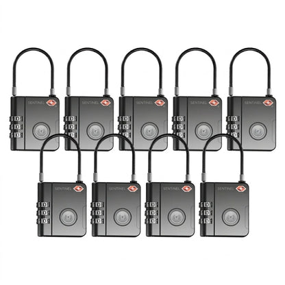 Sentinel SmartLock: El primer candado de equipaje rastreable del mundo.